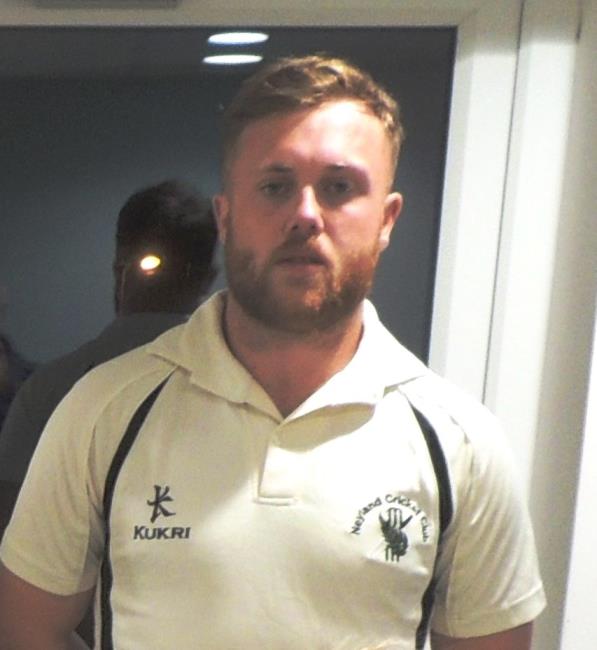 Sam Laugharne - terrific bowling spell for Neyland